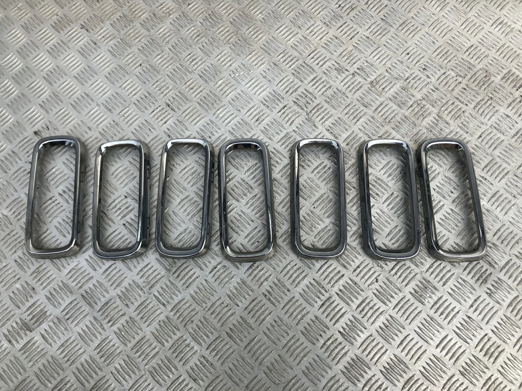 фото №1, Хром решётка перед jeep renegade 14-