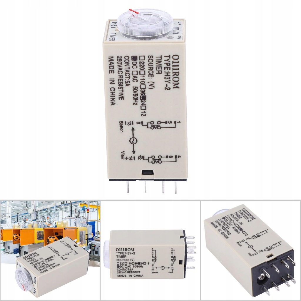 фото №11, Реле временной таймер opóźnienia 0-3 minuta