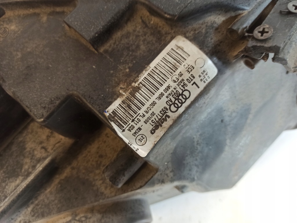 фото №10, Audi a5 b8 8t bi ксенон лампа фара левый перед 8t0941003ad