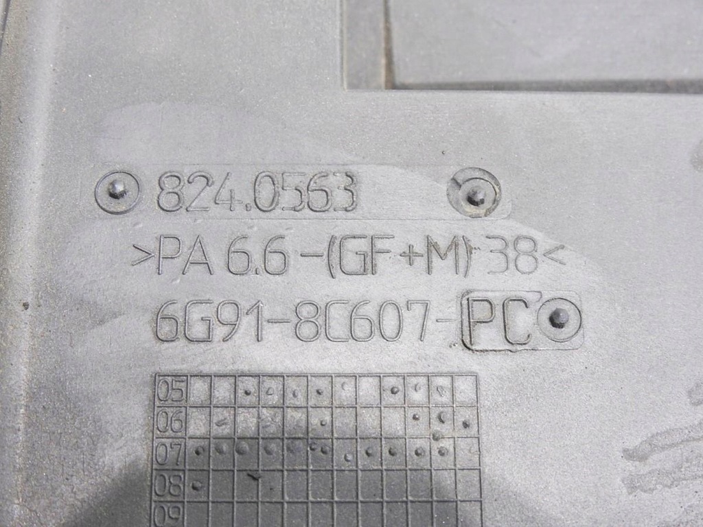 фото №6, Вентилятор радиатора ford mondeo mk4 1.8 tdci 6g91-8c607-pc