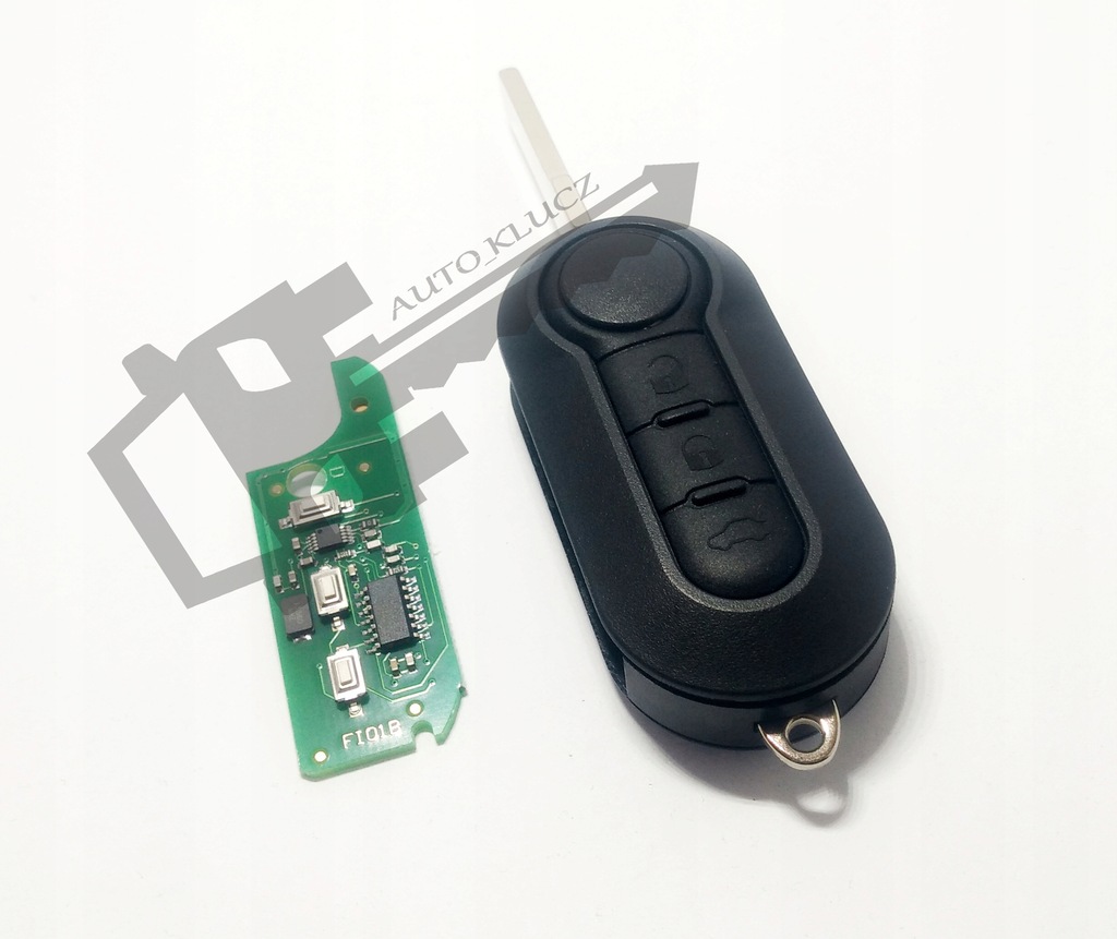 фото №1, Ключ fiat 500 doblo fiorino delphi -oem pcf7946