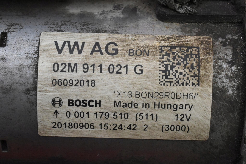 фото №7, Стартер 02m911021g 0001179510 skoda citigo 1.0 mpi 60 km 17-20