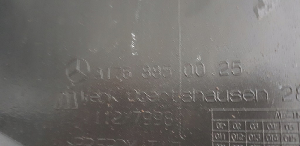 Mercedes a-klasa w176 a176 12-15 бампер перед передний Доставка