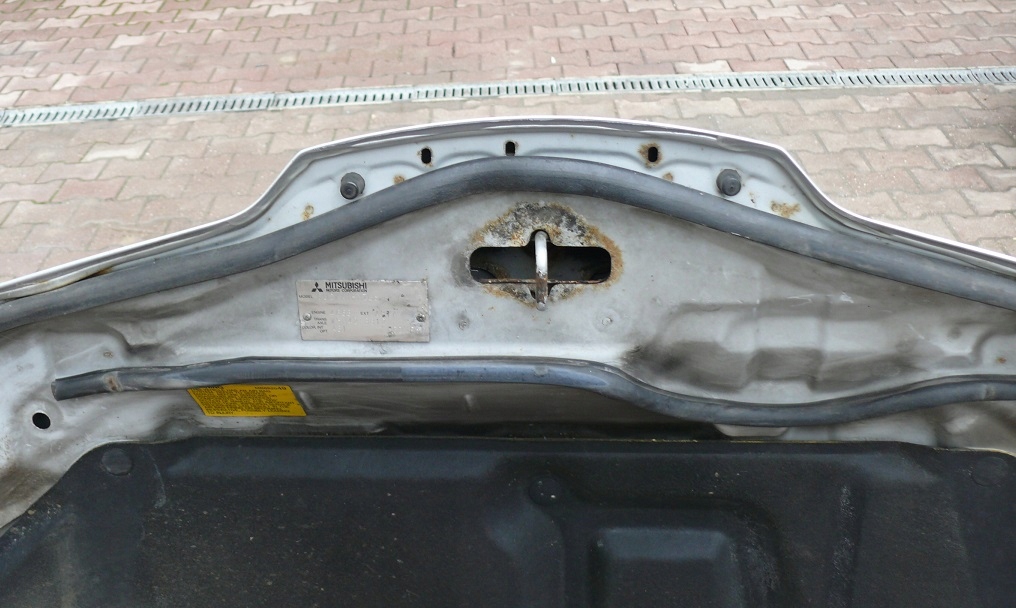 фото №9, Капот крышка двигателя mitsubishi outlander i 1 01-08r. a31