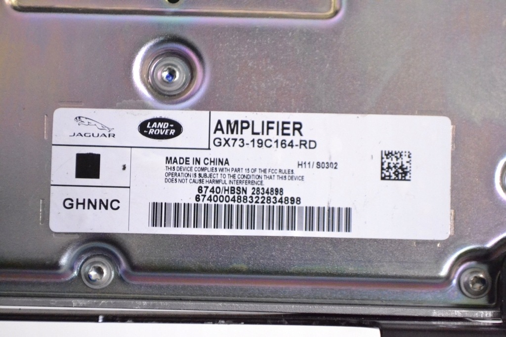 фото №5, Jaguar xe x760 2.0 d 2016 rhd радио усилитель звука