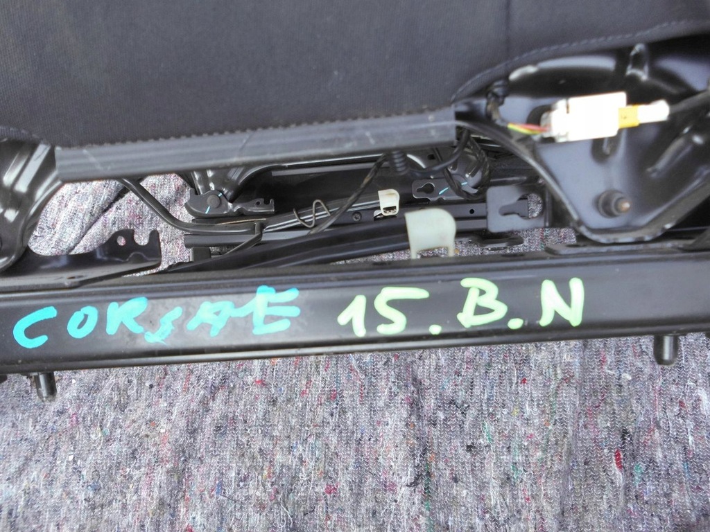 фото №5, Сидіння сидіння opel corsa e 5 двері заднє сидіння подушка europa