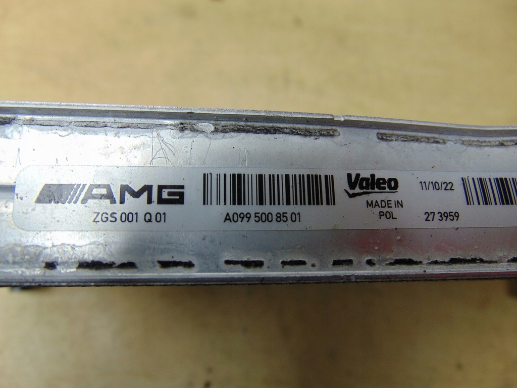 фото №16, Радиатор wody mercedes c63 s63 amg w206 a0995008501