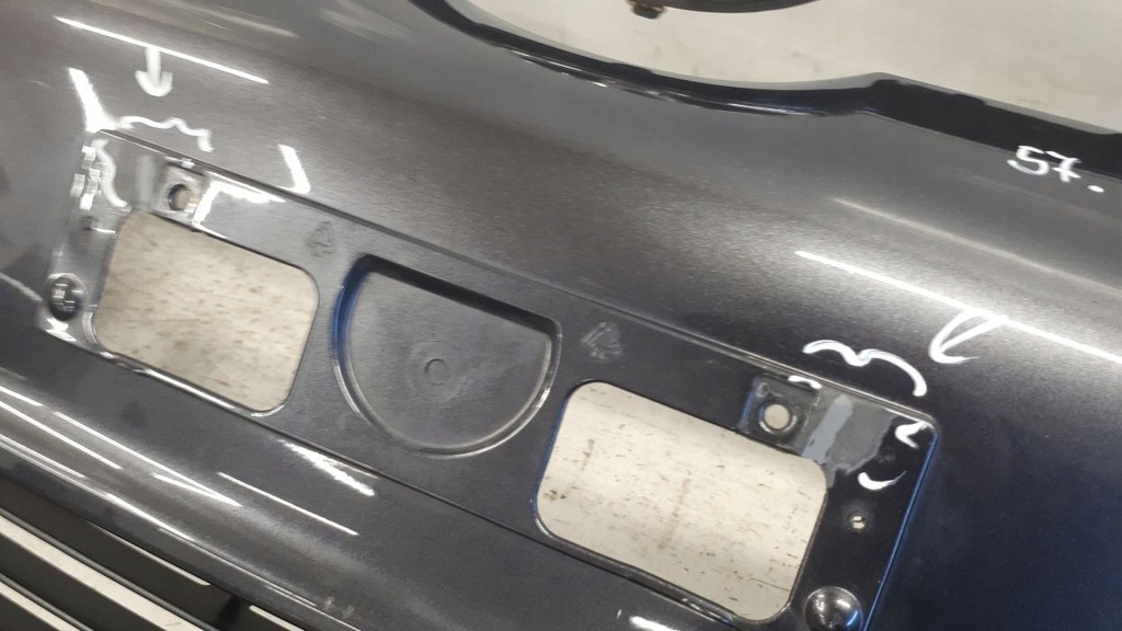 фото №8, Toyota auris 2006-2009 бампер перед