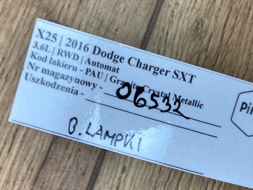 фото №5, Ручка потолочный задняя dodge charger 2015+ usa