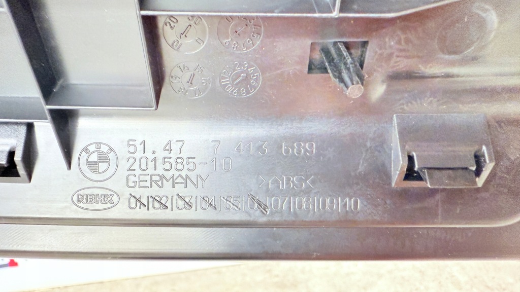 Bmw f48 x1 молдинг накладка порог заднего задняя край 7413689 с Разборки