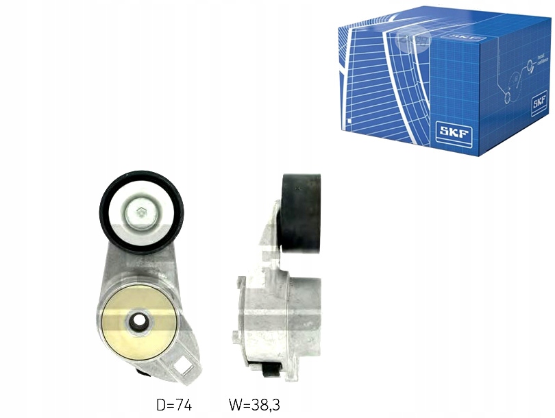 фото №1, Натягувач ремінь багаторучейковий rvi magnum volvo fm