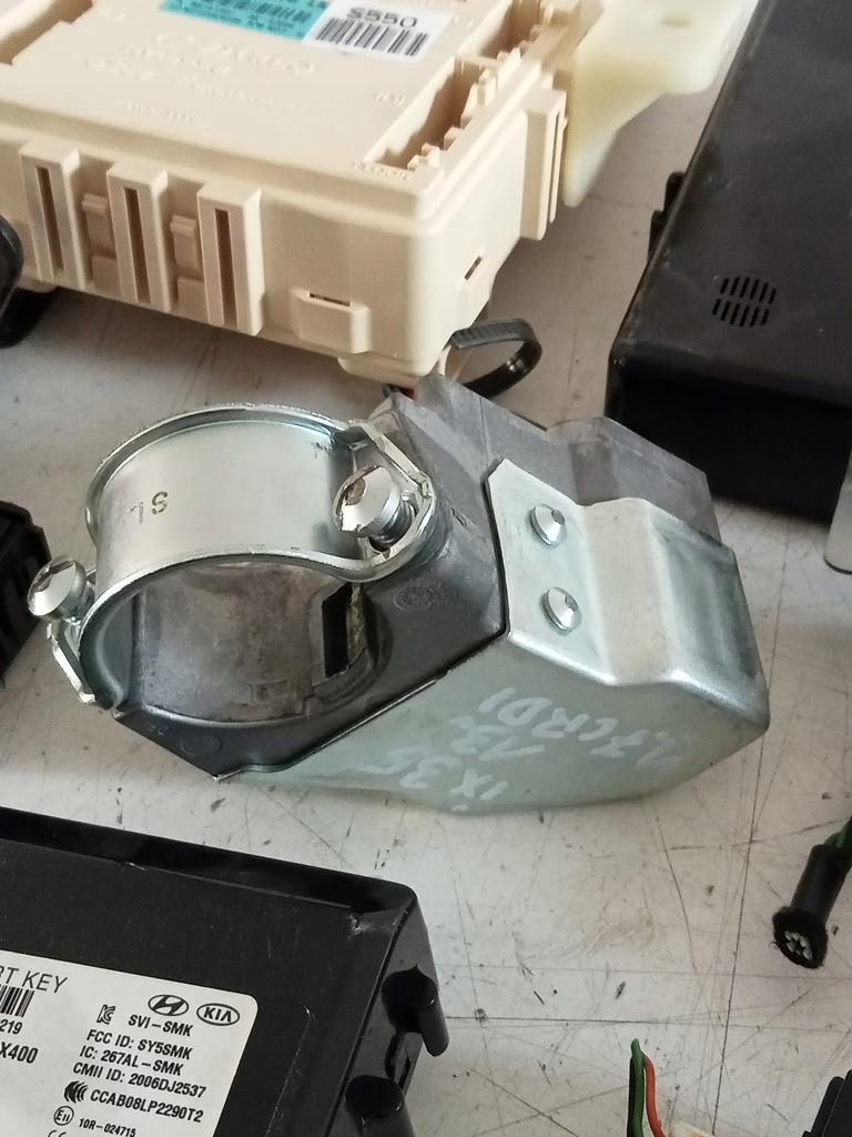 фото №11, Ix35 1,7 crdi набір стартовий блок керування бортовий комп'ютер