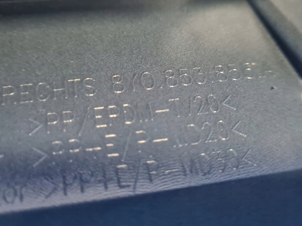 фото №11, Audi rs3 8y молдинг правая порог oem lx7f 8y0853856a nowa! оригинал!