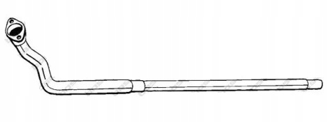 Купить Гаситель начальный труба citroen bx 1.6 84-92 bosal