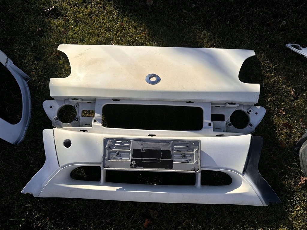 фото №1, Smart fortwo i przed lift 98- капот бампер перед решётка радиатора