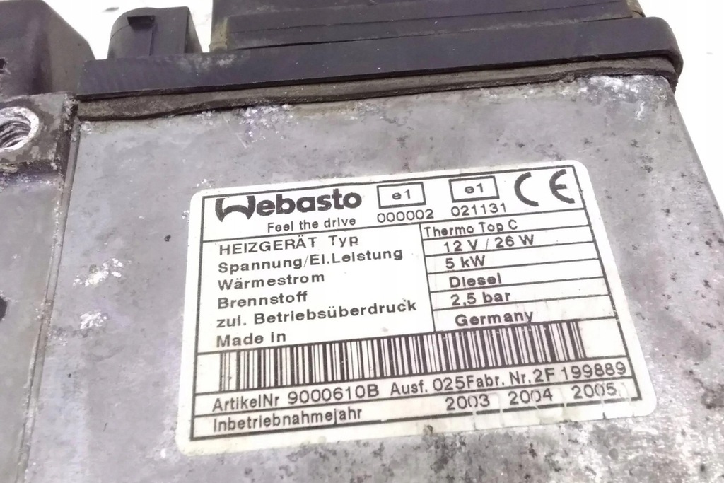 фото №7, Webasto mazda 6 estate gh rf5c209a0 2.0l дизель 103kw 2004