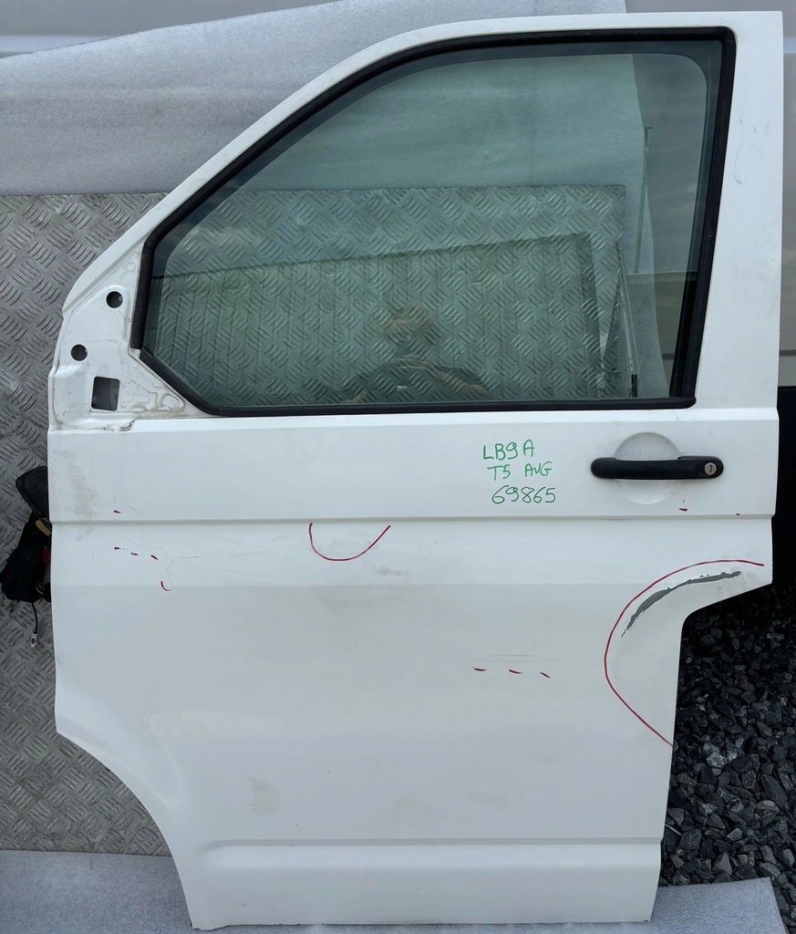 фото №1, Дверь левый перед kpl volkswagen t5 lb9a org fv