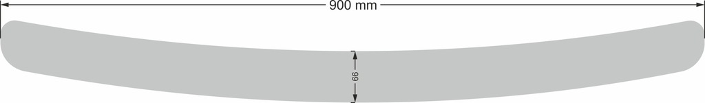 фото №8, Молдинг na бампер renault laguna iii 5d 2007-2015