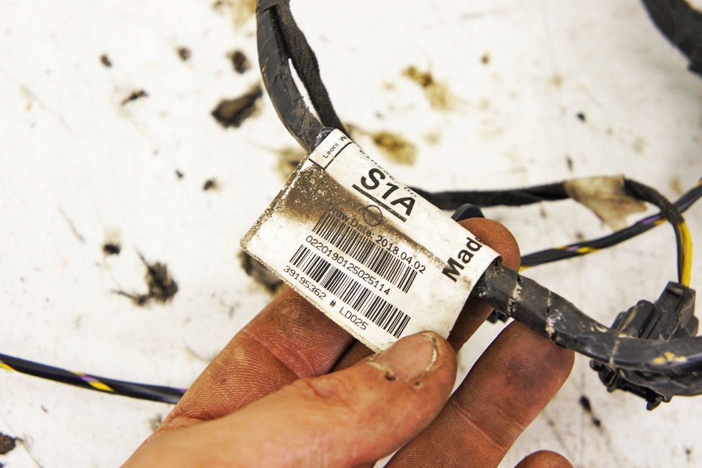 фото №6, Lr064 opel astra k v джгут двері правий перед