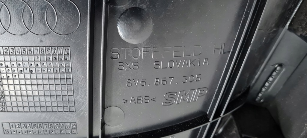 фото №9, S3 8v sedan a3 обшивка дверь левый правый задняя sedan 8v5867305 8v5867306