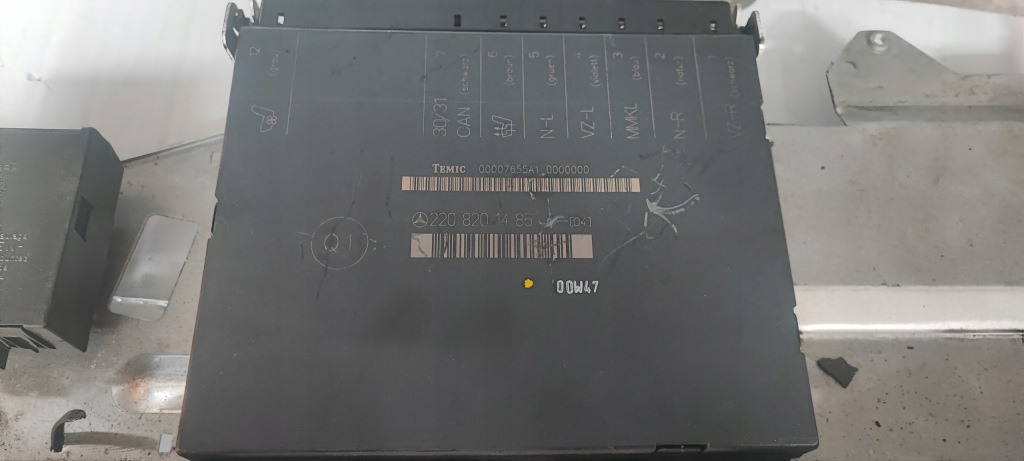 фото №1, Mercedes w220 модуль сидіння задня 2208201485