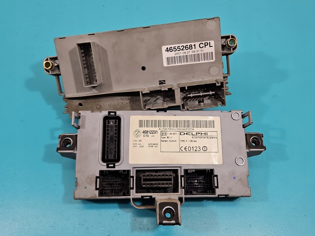 фото №9, Бортовой компьютер блок управления двигателя 0281010344 46753351 fiat doblo i 1.9 jtd