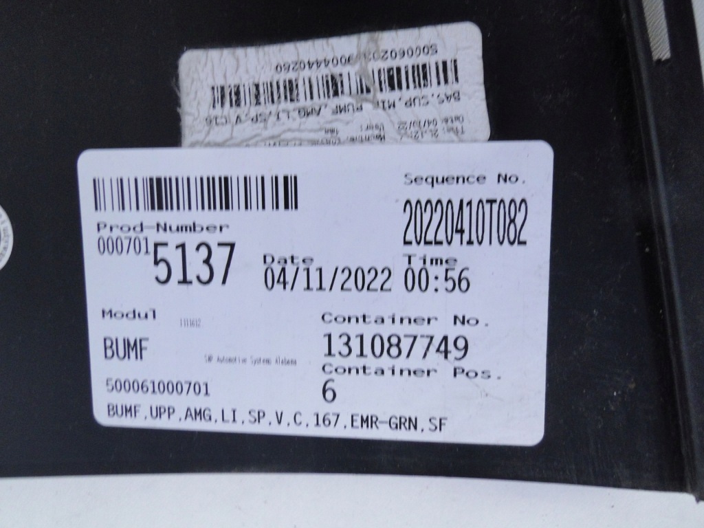 фото №9, Mercedes gle 167 w167 накладка бампера перед amg