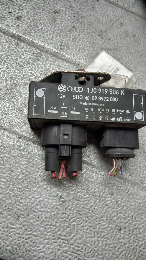 фото №1, Модуль wentaltorow vw polo 1j0919506k