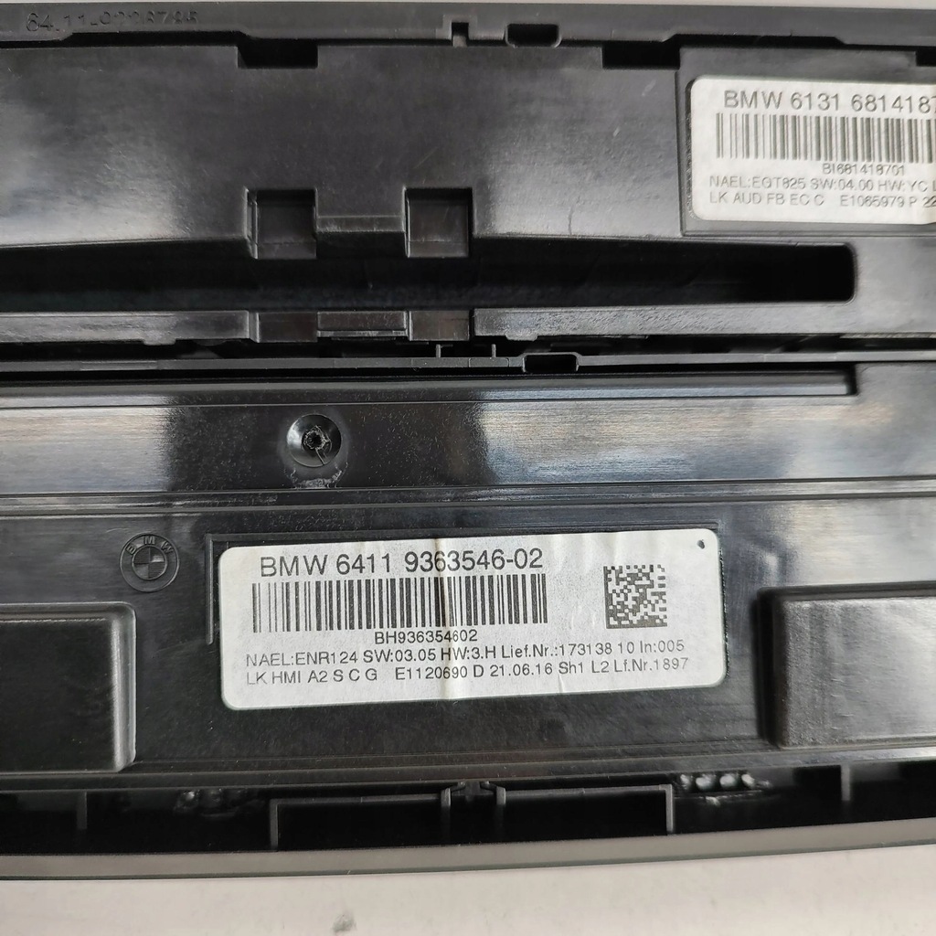 фото №8, Bmw 4 f32 f33 2016 переключатель / выключатель обдув вентилятор