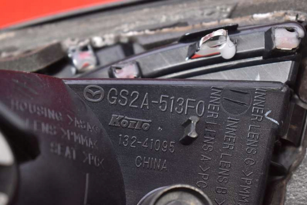 фото №8, Лампа левая задняя задняя gs2a-513g0 mazda 6 2 ii gh kombi 07-12