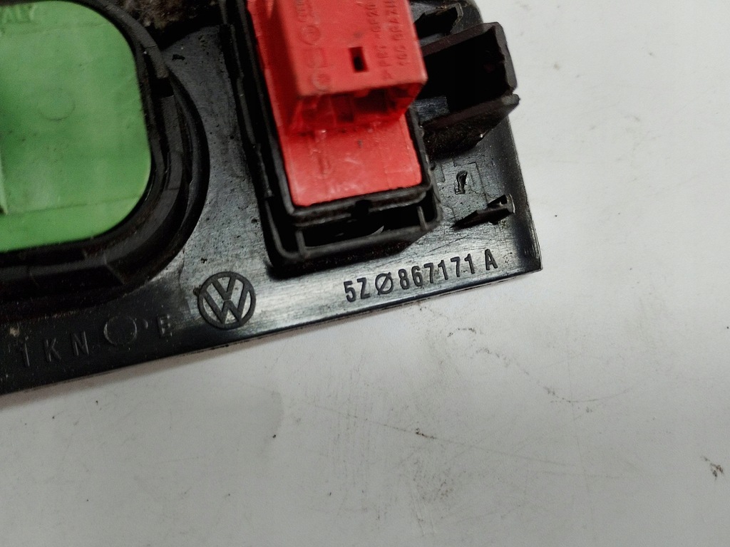 фото №6, Volkswagen панель переключатель 5z0867171a europa