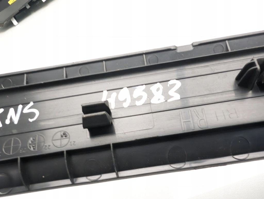 Kia niro молдинг порог передняя перед prawidłowy 2022 suv 4/5dr 22-24 ev с Разборки