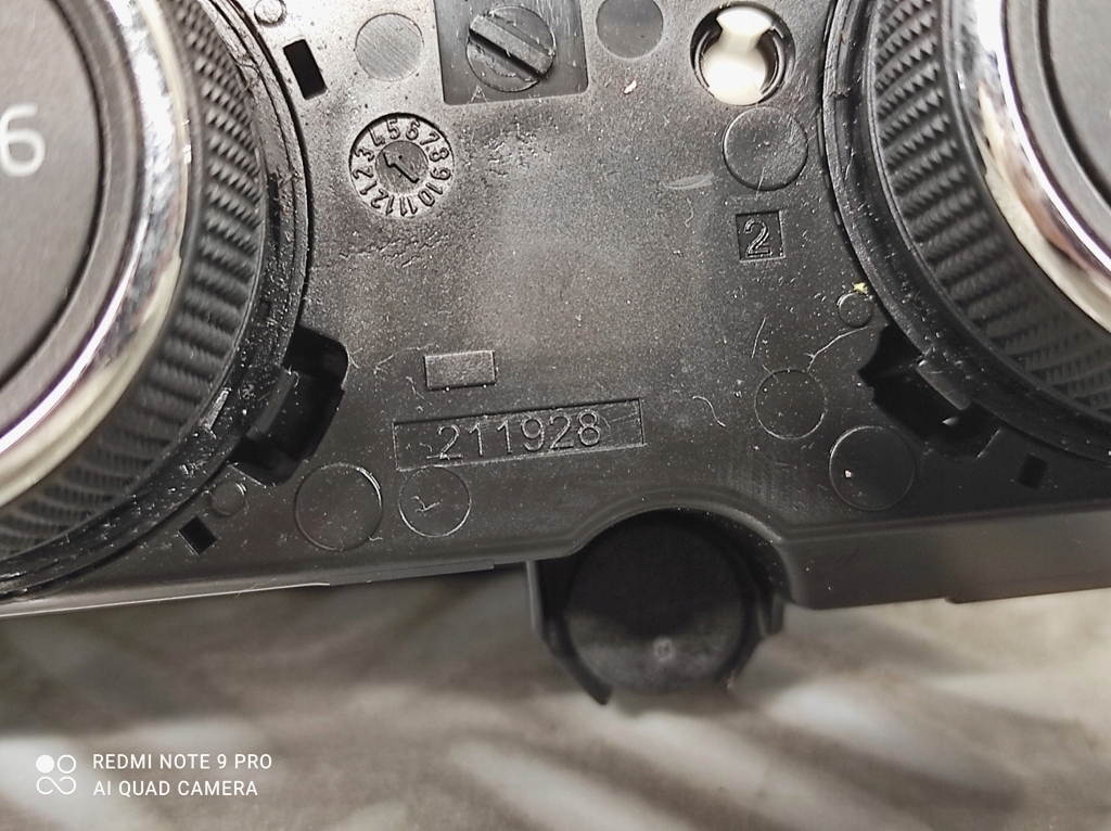 фото №11, Панель керування обдув кондиціонера skoda kodiaq