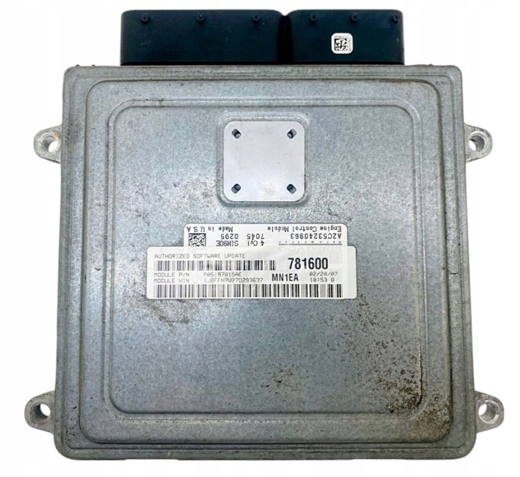 фото №1, Jeep patriot 2012 блок управления / модуль ecu