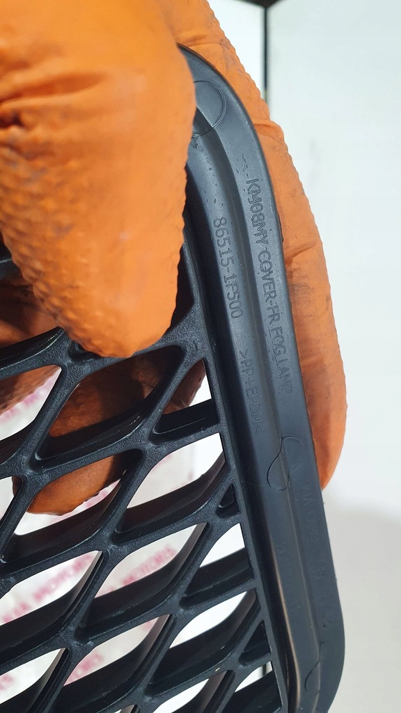 фото №6, Kia sportage 2 ii lift 08-10 86515-1f500 ліва решітка решітка радіатора протитуманної фари