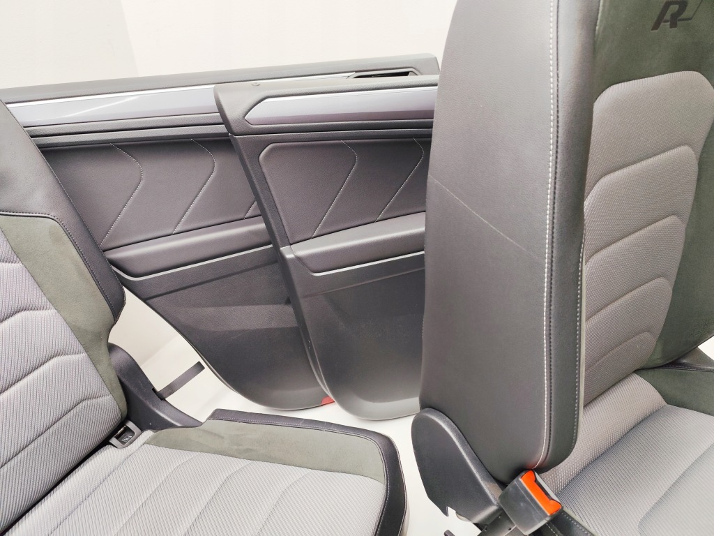 фото №9, Vw tiguan ii allspace r-line сидіння заднє сидіння обшивки 7osób комплект