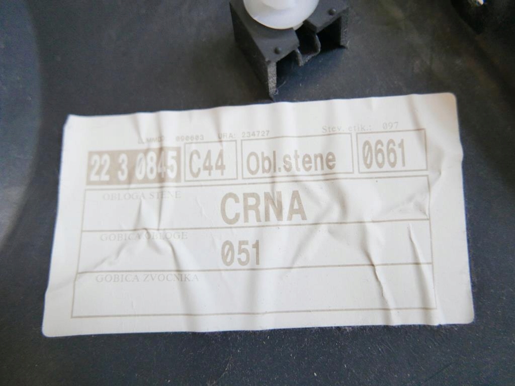 фото №8, Обшивка багажника левый задняя renault twingo ii phi 3d