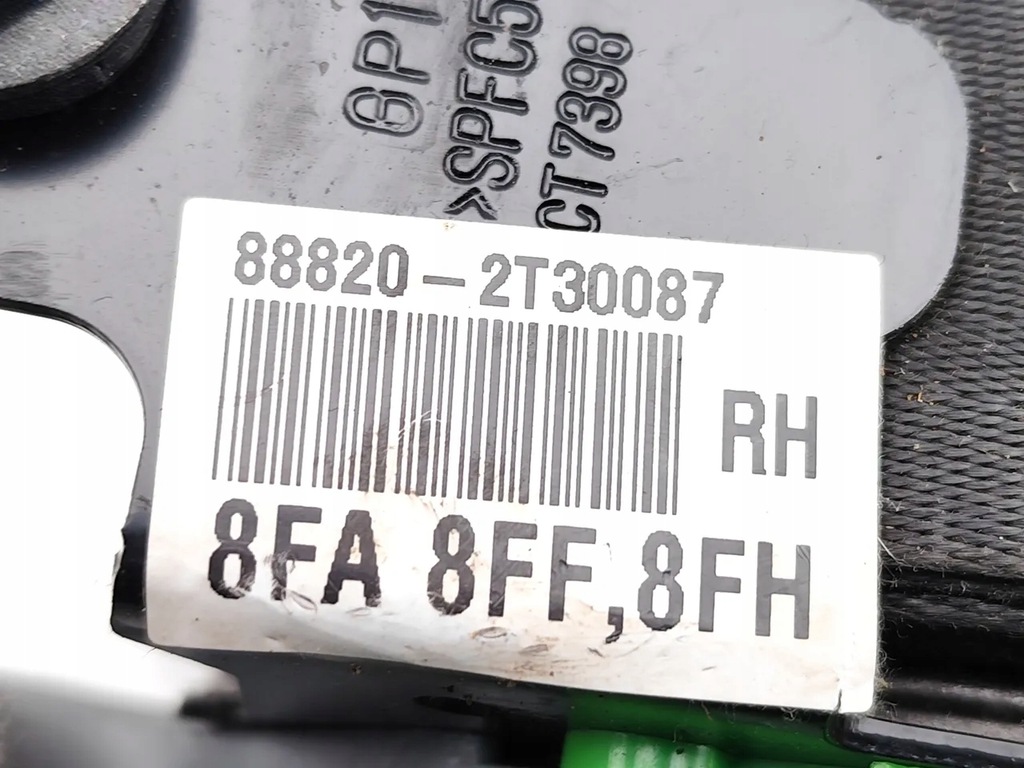 фото №7, Kia optima pas безопасности сиденье передний prawidłowy 2013 седан