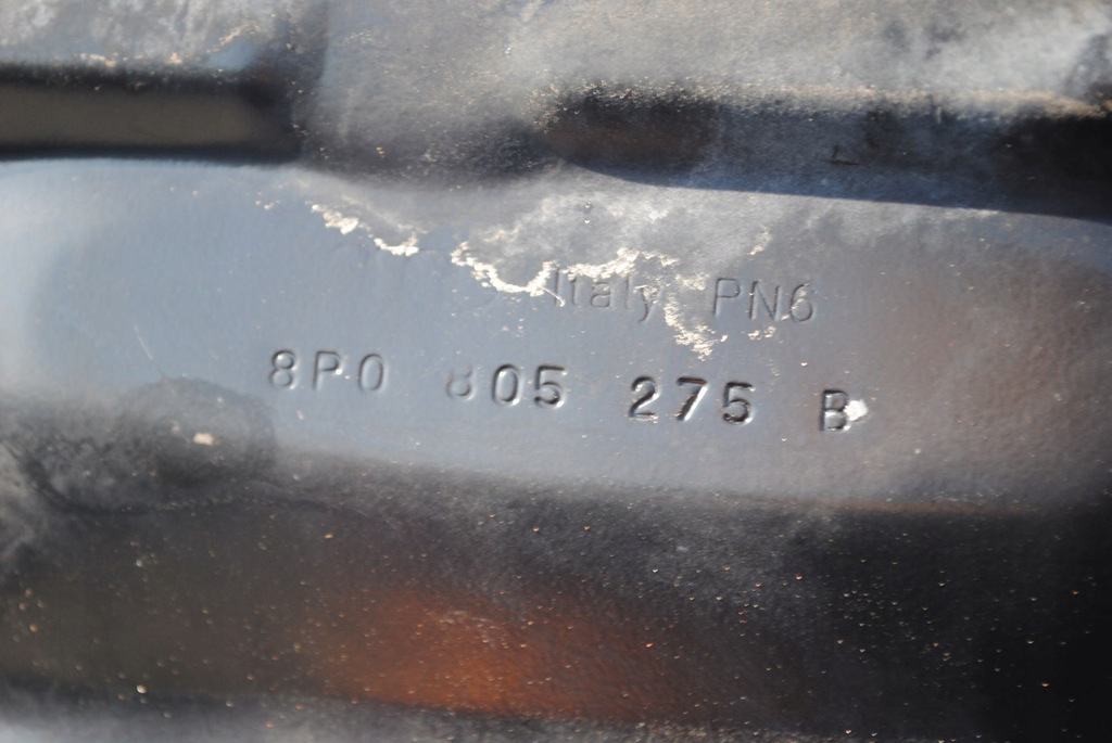 фото №6, Жабо металевий перегородка 8p0805275b audi a3 8p