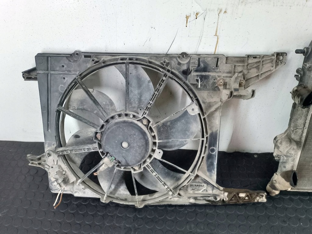 Набор радиатор woda кондиционер вентилятор dacia logan 872256l 1.5 dci Доставка