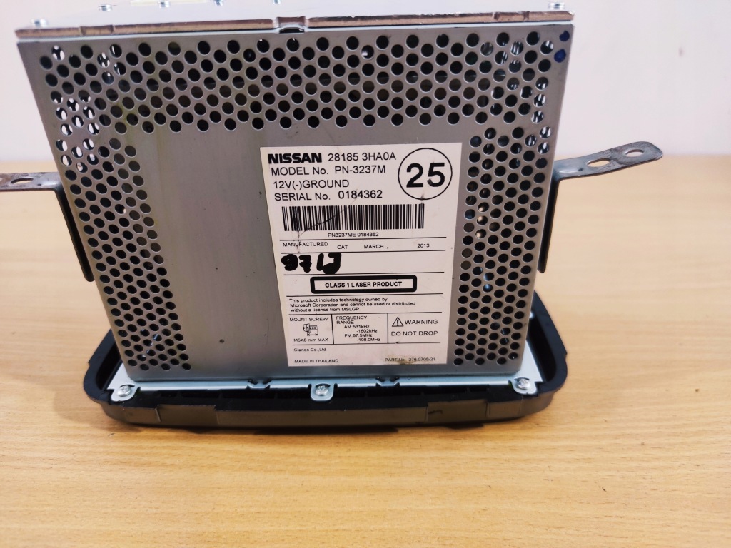 фото №3, Nissan micra k13 радіо заводський cd mp3 aux bdb