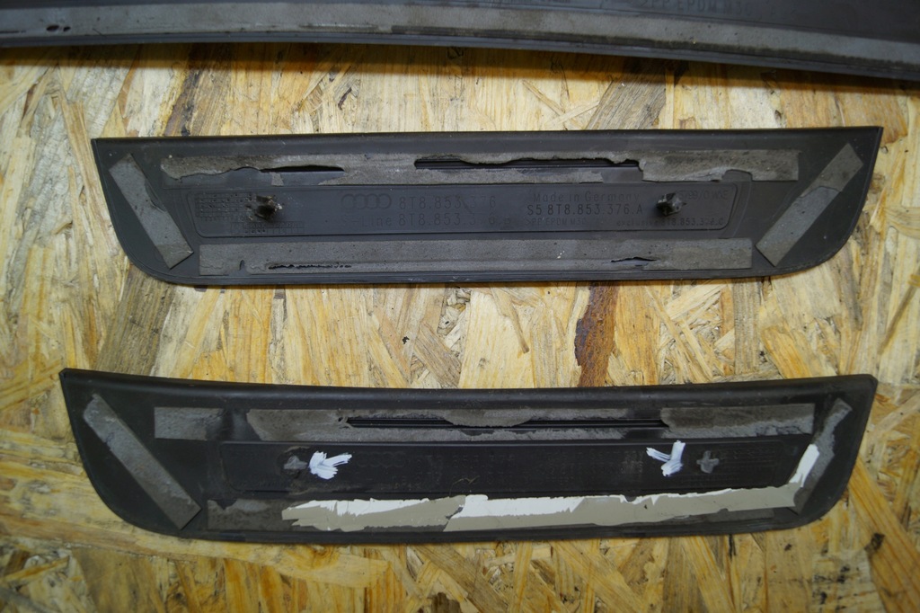 фото №10, Накладки порогові s-line audi a5 8t