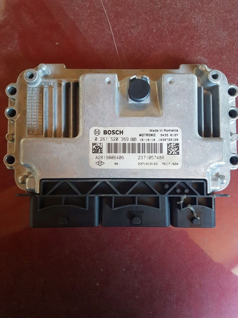 фото №1, Бортовий комп'ютер двигуна 237105748r renault twingo iii