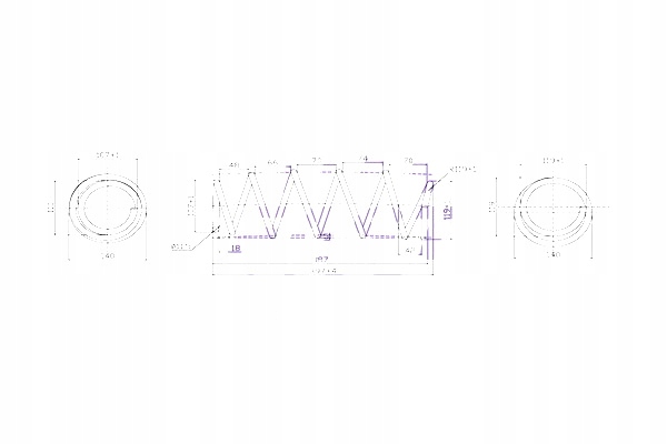 фото №4, Пружина подвеска fiat punto grande 05 p fast
