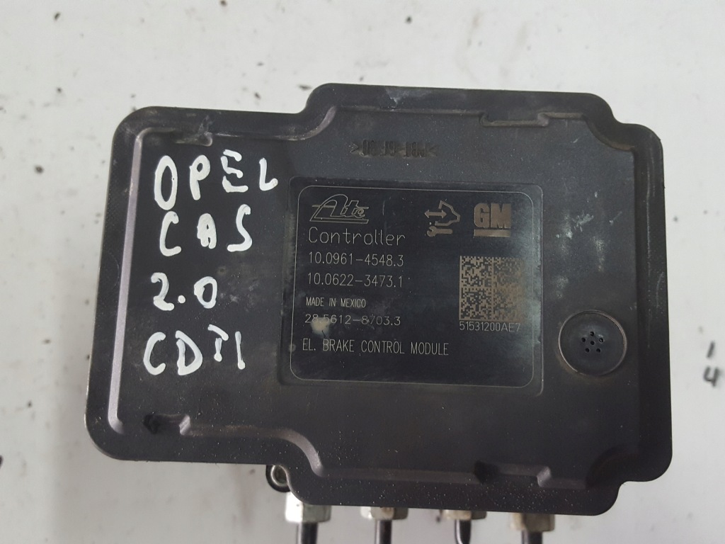 фото №1, Opel cascada 13r- насос тормозная abs 13440102 amz