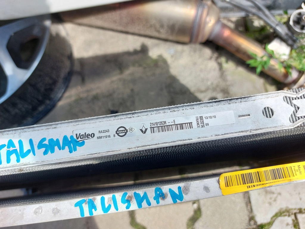 фото №2, Радіатор woda кондиціонер renault talisman