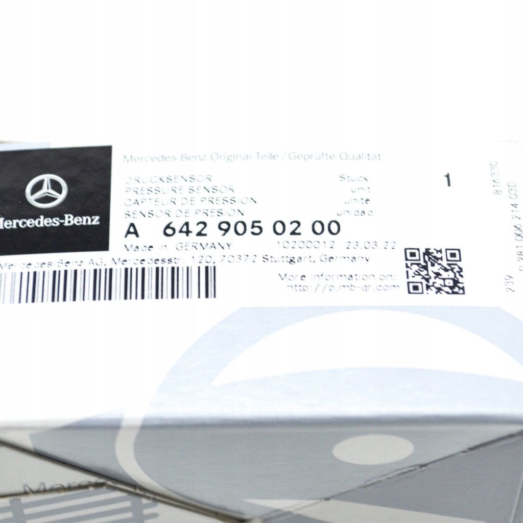 Купити Mercedes benz ml w166 exhaust тиск датчик a6429050200
