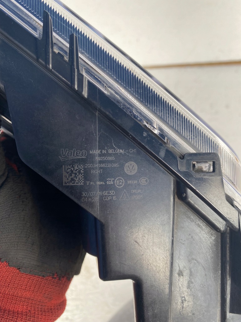 фото №9, Противотуманная фара led drl polo volkswagen оригинальный номер 2g0941662b