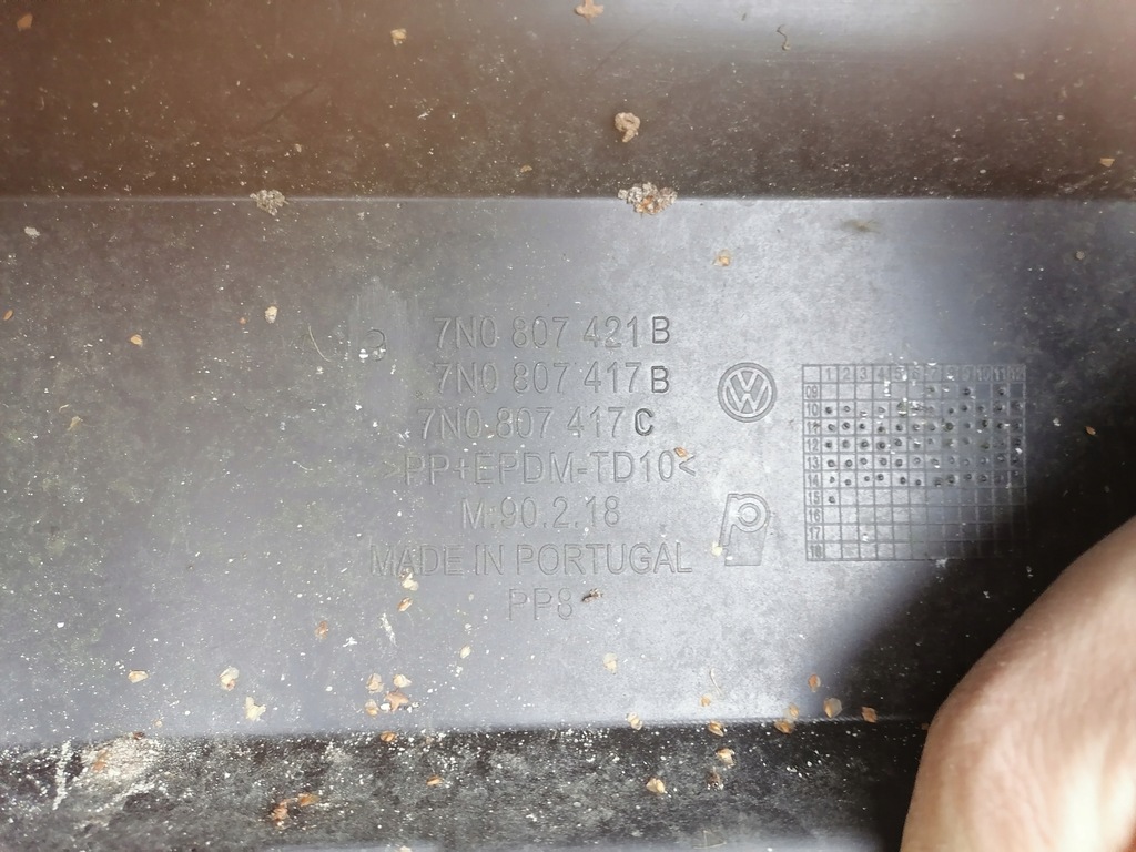 фото №14, Бампер задняя volkswagen sharan ii pdc 7n0807421b