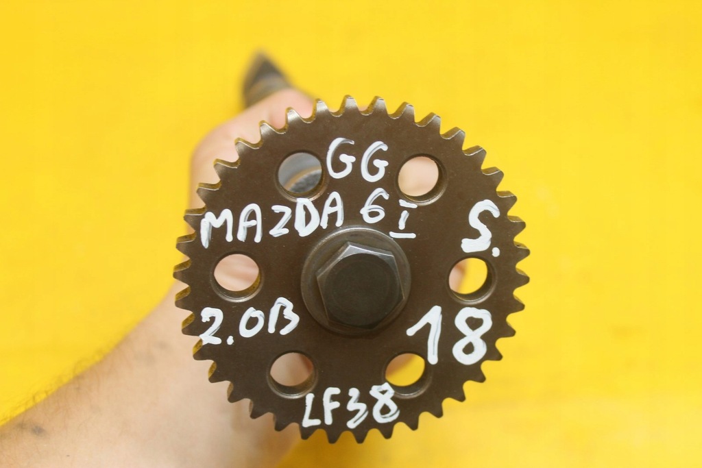 фото №12, Вал розподільного валу всмоктуючий mazda 6 i gg 2.0 16v lf38